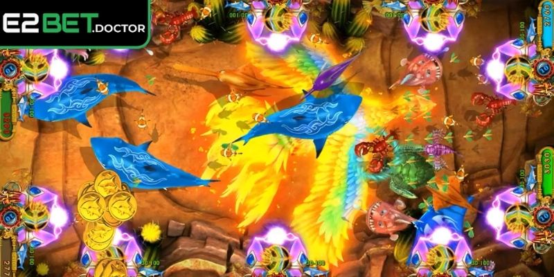 Tính năng trong game Chúng Thần Phát Tài E2bet