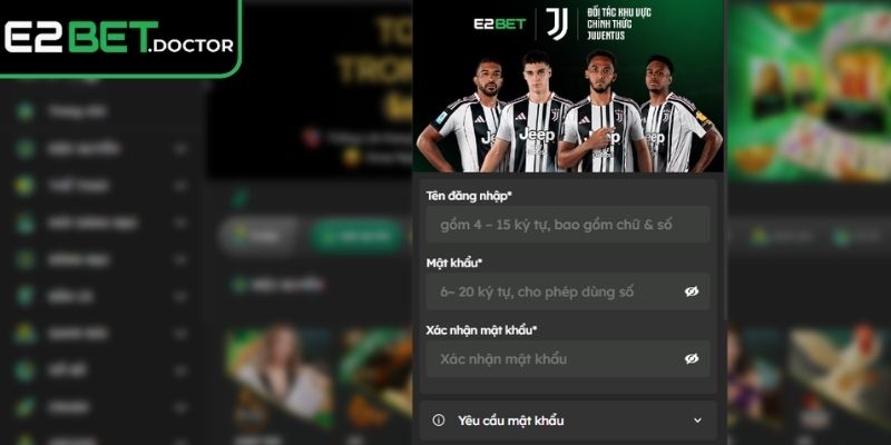Đăng Ký E2bet 2 Hướng dẫn các bước cụ thể để lập nick game tại e2bet