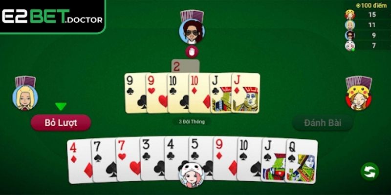 Tiến lên E2bet - Trải Nghiệm Đặc Sắc Cơ Hội Thắng Lớn 1 Quy định chơi tiến lên E2bet vô cùng dễ hiểu